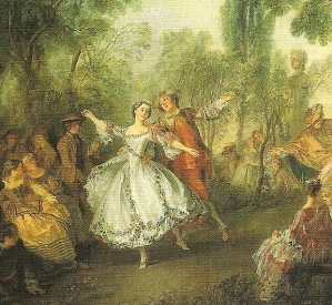 Nicolas Lancret, La Camargo Dancing (c1730)