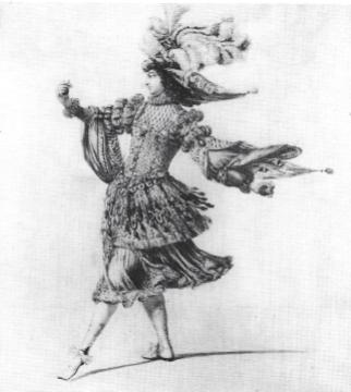 Dame de la Cour (male dancer)
