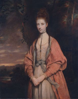 Anne Seymour Damer by Joshua Reynolds
